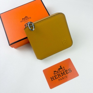 $39.00,Hermes Silk'In Compact Wallet For Women # 298721
