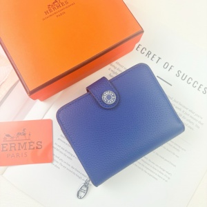 $39.00,Hermes Silk in Togo wallet For Women # 298774