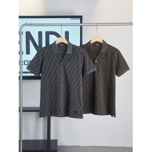 $35.00,Fendi Short Sleeve Polo Shirts One Piece For Men # 299149