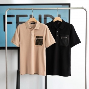 $35.00,Fendi Short Sleeve Polo Shirts One Piece For Men # 299150