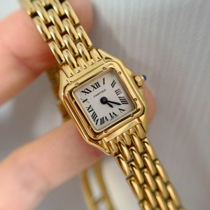 $125.00,Cartier Panthère de Cartier In 18k yellow gold watch For Women # 299549