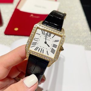 $125.00,Cartier Santos-Dumont small model watch watch For Women # 299551