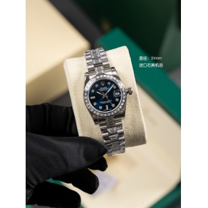 $125.00,Rolex 31mm Lady Datejust watch with an ice blue dial # 299557
