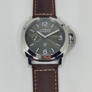 $125.00,Panerai Luminor Logo 44 mm manual wound watch # 299580