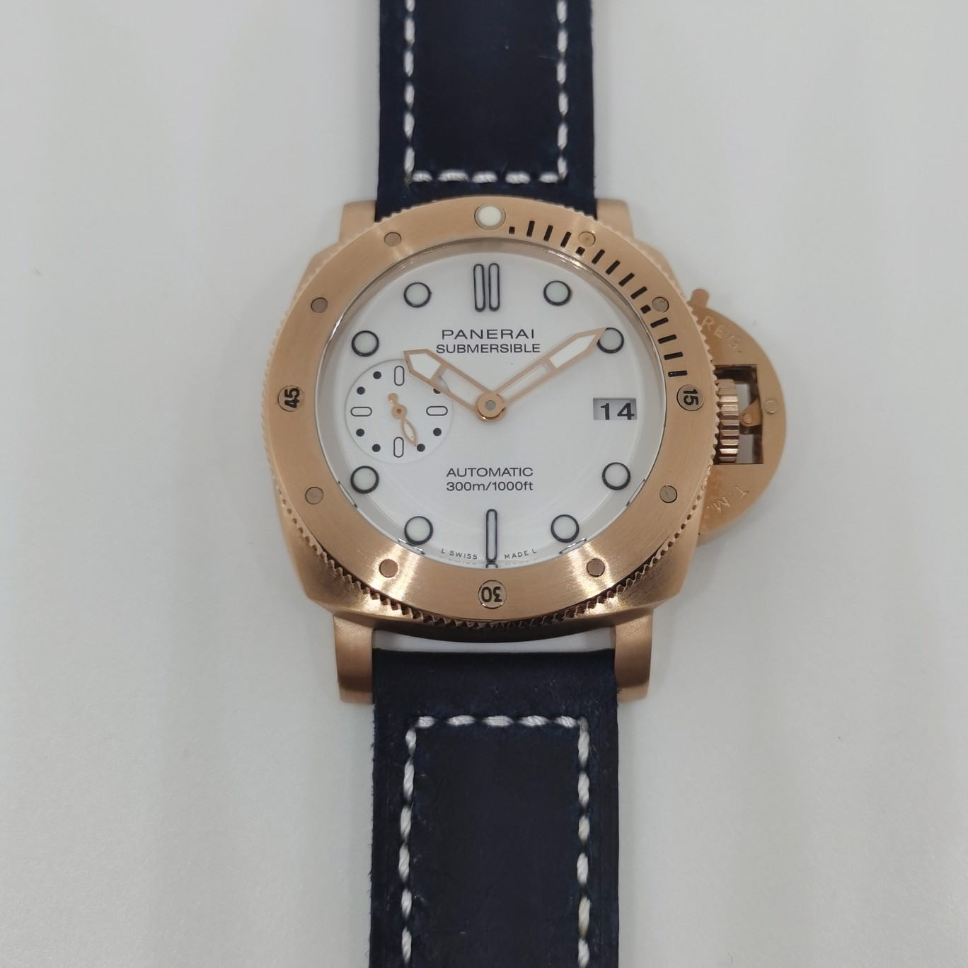Panerai 40mm Submersible Bronzo watch # 299583