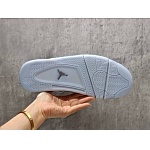 Air Jordan 4 Sneakers Unisex # 298915, cheap Jordan4