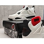 Air Jordan 4 Sneakers Unisex # 298920, cheap Jordan4