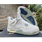 Air Jordan 4 Sneakers Unisex # 298922, cheap Jordan4