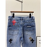 Chrome Hearts Jeans For Men # 298984, cheap Chrome Hearts Jeans