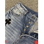 Chrome Hearts Jeans For Men # 298985, cheap Chrome Hearts Jeans