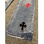 Chrome Hearts Jeans For Men # 298985, cheap Chrome Hearts Jeans