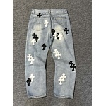 Chrome Hearts Jeans For Men # 298986, cheap Chrome Hearts Jeans