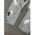 Chrome Hearts Jeans For Men # 298986, cheap Chrome Hearts Jeans