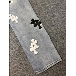 Chrome Hearts Jeans For Men # 298986, cheap Chrome Hearts Jeans