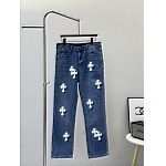 Chrome Hearts Jeans For Men # 298987, cheap Chrome Hearts Jeans