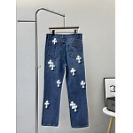 Chrome Hearts Jeans For Men # 298987, cheap Chrome Hearts Jeans