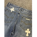 Chrome Hearts Jeans For Men # 298988, cheap Chrome Hearts Jeans