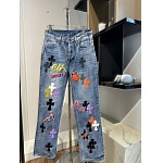 Chrome Hearts Jeans For Men # 298989, cheap Chrome Hearts Jeans