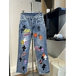 Chrome Hearts Jeans For Men # 298989, cheap Chrome Hearts Jeans