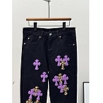 Chrome Hearts Jeans For Men # 298990, cheap Chrome Hearts Jeans