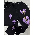 Chrome Hearts Jeans For Men # 298990, cheap Chrome Hearts Jeans