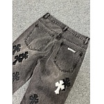 Chrome Hearts Jeans For Men # 298991, cheap Chrome Hearts Jeans