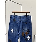 Chrome Hearts Jeans For Men # 298992, cheap Chrome Hearts Jeans