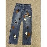 Chrome Hearts Jeans For Men # 298993, cheap Chrome Hearts Jeans