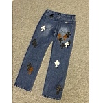 Chrome Hearts Jeans For Men # 298993, cheap Chrome Hearts Jeans