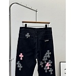 Chrome Hearts Jeans For Men # 298994, cheap Chrome Hearts Jeans