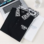 Fendi Short Sleeve Polo Shirts One Piece For Men # 299151, cheap For Men
