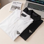 Prada Short Sleeve Polo Shirts One Piece For Men # 299162, cheap Short Sleeved Prada