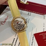Cartier Ballon Bleu de Cartier with a diamond studded leopard motif dial Watch For Women # 299553, cheap Cartier Watches