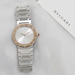 Bvlgari 33 mm Lady watch in stainless steel and 18 kt rose gold # 299597, cheap Bvlgari Watch