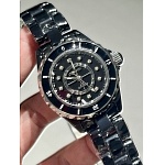 Chanel J12 Automatic 38mm black high tech ceramic and stainless steel watch # 299599, cheap Chanel Watch