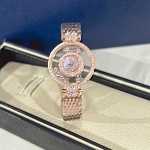 Chopard Happy Diamonds Icons quartz mother of pearl dial rose gold ladies watch For Women # 299600, cheap Chopard Watch