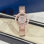 Chopard Happy Diamonds Icons quartz mother of pearl dial rose gold ladies watch For Women # 299603