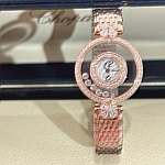 Chopard Happy Diamonds Icons quartz mother of pearl dial rose gold ladies watch For Women # 299606, cheap Chopard Watch