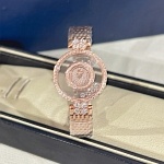 Chopard Happy Diamonds Icons quartz mother of pearl dial rose gold ladies watch For Women # 299608, cheap Chopard Watch