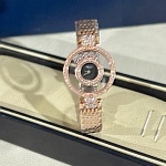 Chopard Happy Diamonds Icons quartz mother of pearl dial rose gold ladies watch For Women # 299611, cheap Chopard Watch