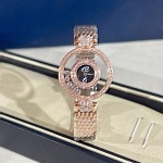 Chopard Happy Diamonds Icons quartz mother of pearl dial rose gold ladies watch For Women # 299613, cheap Chopard Watch