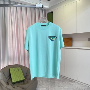 $27.00,Prada Short Sleeve T Shirts For Men # 300449