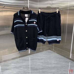 $85.00,Casablanca Knitted Shirt Short Set For Men # 300669