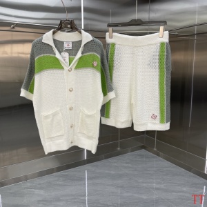 $85.00,Casablanca Knitted Shirt Short Set For Men # 300670