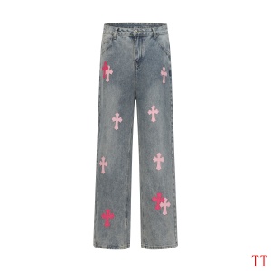$45.00,Chrome Hearts Jeans For Men # 300675