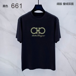 $27.00,Ferragamo Short Sleeve T Shirts For Men # 300802