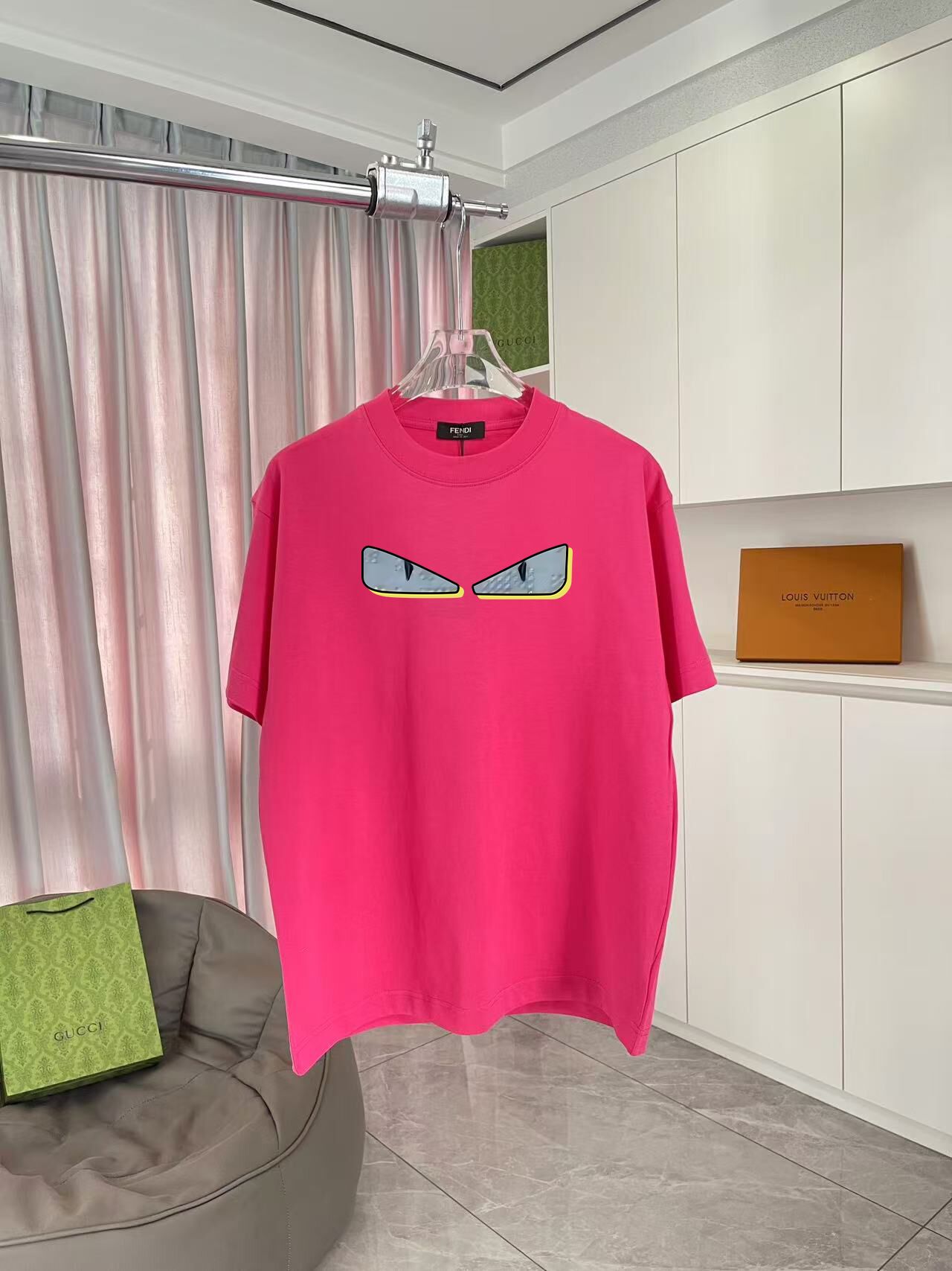 Fendi Short Sleeve T Shirts For Men # 300333