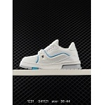 Louis Vuitton Trainer Sneaker Unisex # 299969, cheap For Men