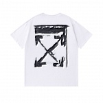 Off White Short Sleeve T Shirts For Men # 300414, cheap Off White T Shirts