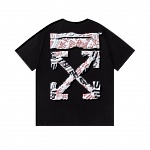 Off White Short Sleeve T Shirts For Men # 300419, cheap Off White T Shirts